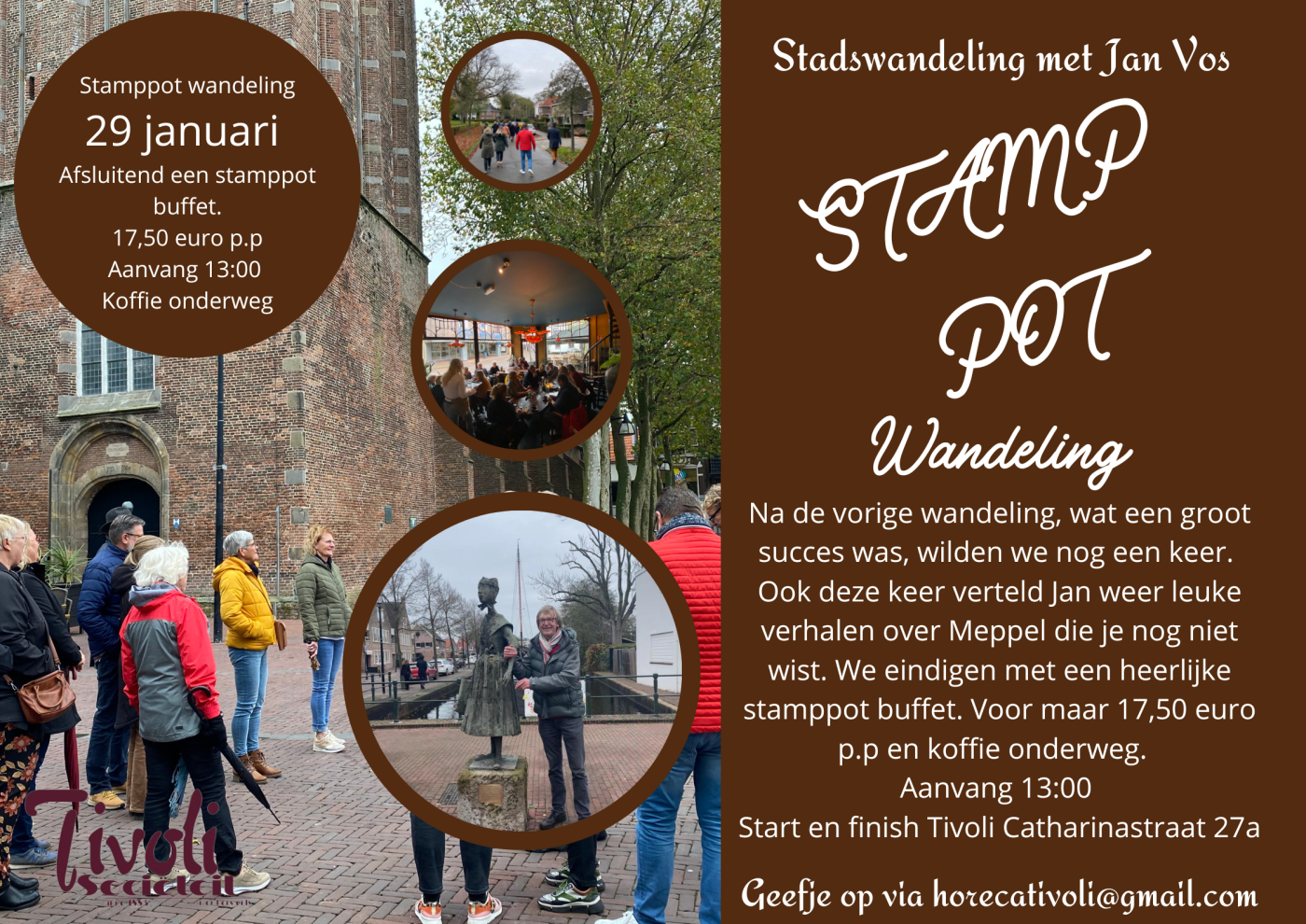 StampPot Stadswandeling met Jan Vos - evenement | Ontdek Meppel | Weet wat er speelt. 