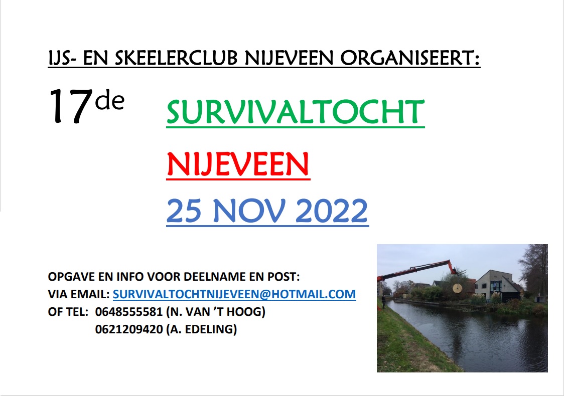 Survivaltocht Nijeveen - evenement | Ontdek Meppel | Weet wat er speelt. 