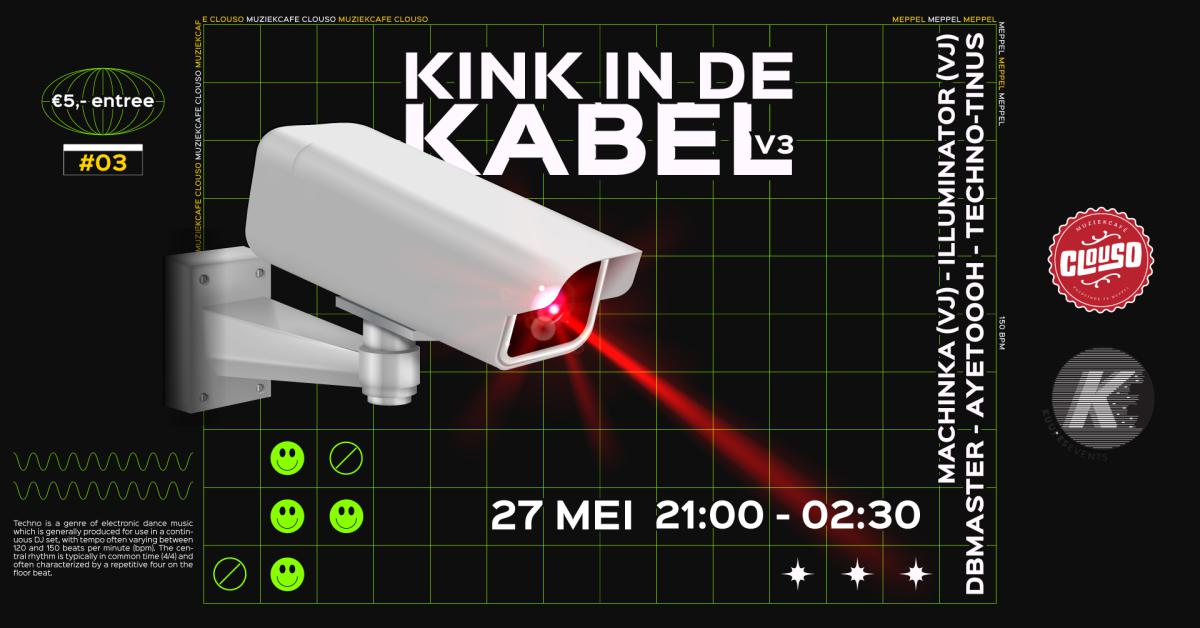 Kink in de Kabel V3 - evenement | Ontdek Meppel | Weet wat er speelt. 