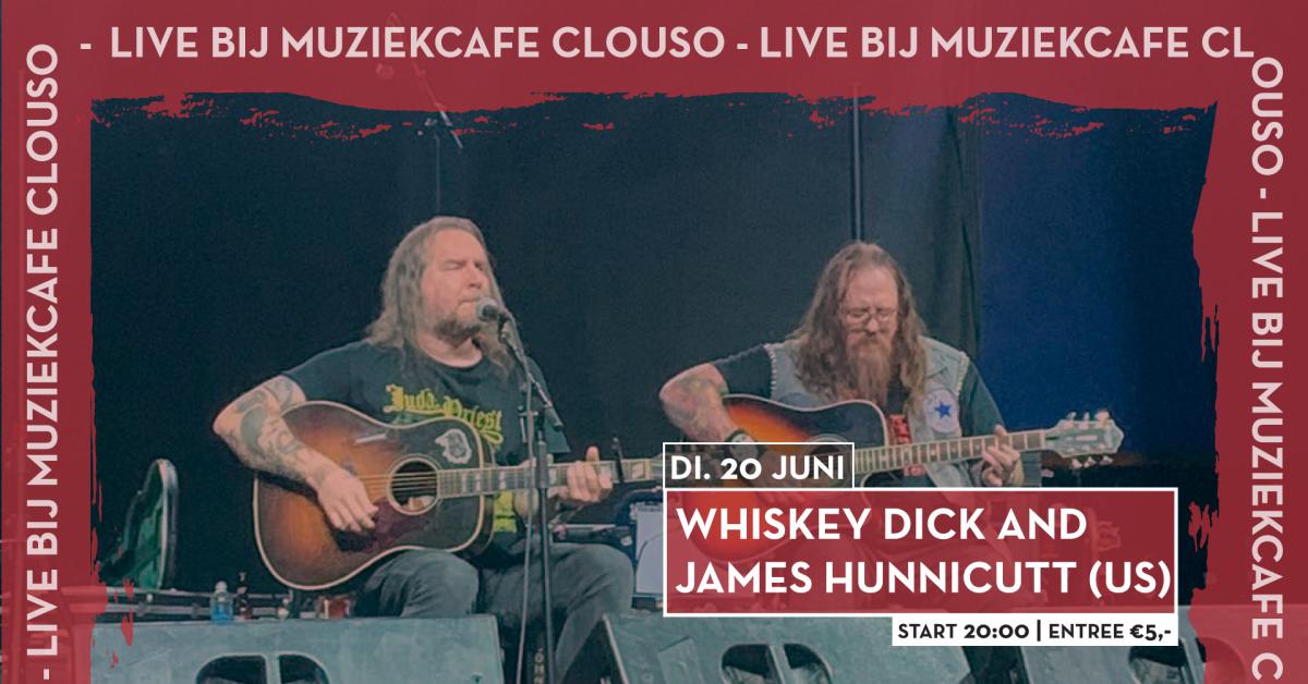 Whiskey Dick & James Hunnicut! (US) - concerten | Ontdek Meppel | Weet wat er speelt. 