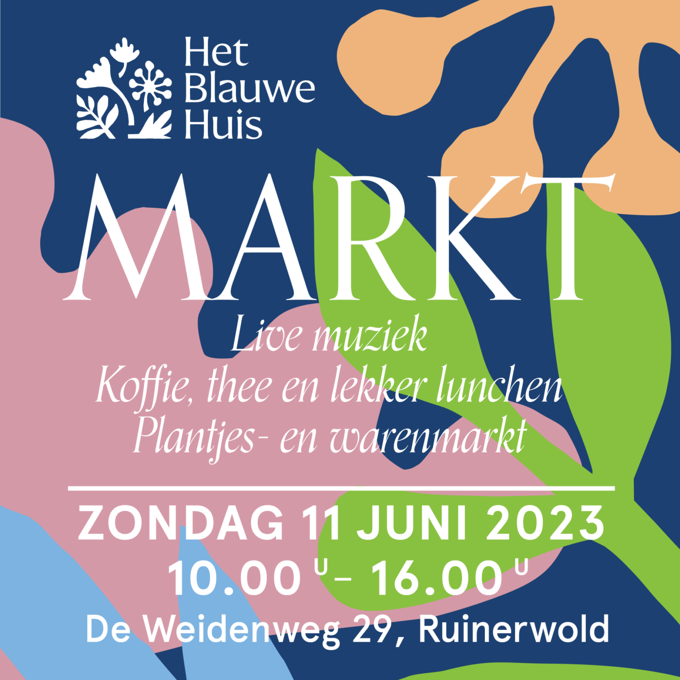 Blauwe Huis Markt 2023 - evenement | Ontdek Meppel | Weet wat er speelt. 