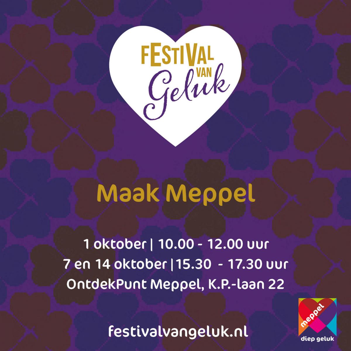 Maak Meppel - Binnenstad,Gezin/kids,Evenement | Ontdek Meppel | Weet wat er speelt. 